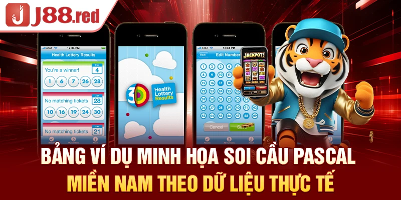 Bảng ví dụ minh họa soi cầu Pascal miền Nam theo dữ liệu thực tế