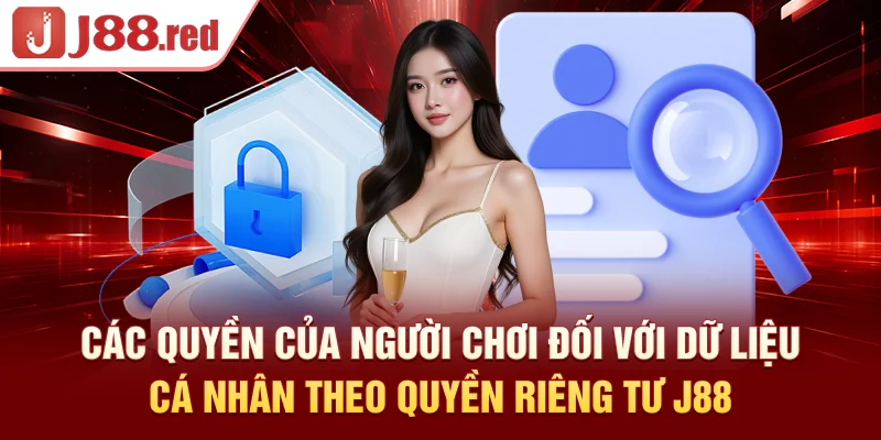 Các quyền của người chơi đối với dữ liệu cá nhân theo quyền riêng tư J88