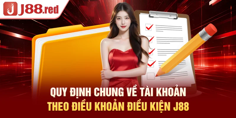 Quy định chung về tài khoản theo điều khoản điều kiện J88